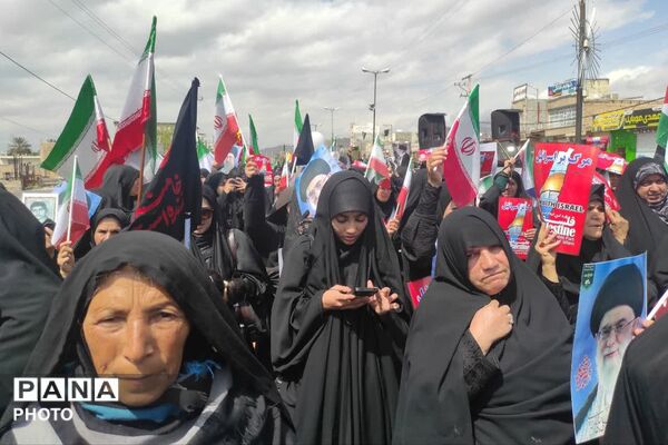 راهپیمایی روز قدس در خفر