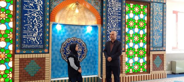 افتتاح نمازخانه هنرستان شبانه‌روزی کار و دانش خاص عبدالحسین تنباکوچی