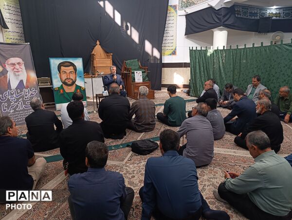 مراسم گرامیداشت سالگرد شهید بابانظر و شهید مرتضی حسن زاده
