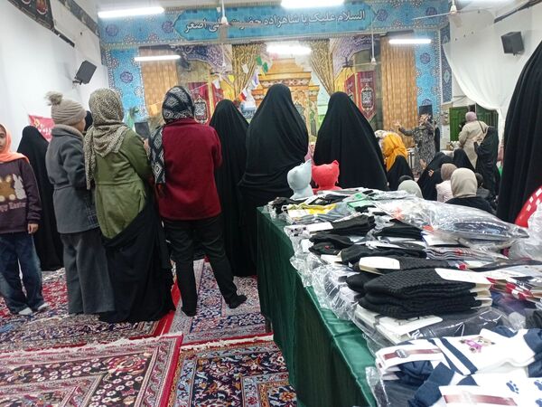 بازارچه محصولات خانگی در شهرستان خلیل آباد 