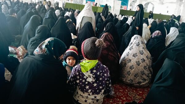 حضور کودکان در نماز جمعه شهرستان کاشمر