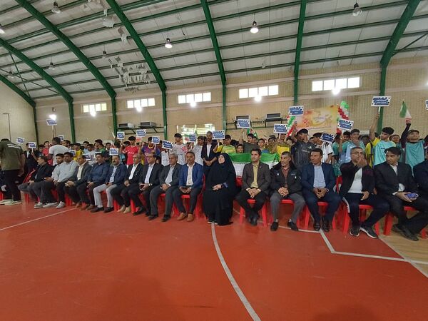 آیین افتتاحیه مسابقات ورزشی بین مدرسه‌‌‌ای «جام اقتدار ایران» در بندرعباس