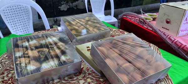 بازارچه کارآفرینی دانش آموزان دبیرستان پژمان بختیاری مشهد 