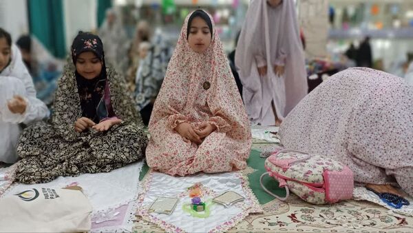 مراسم پر فیض اعتکاف در شهرستان خانمیرزا 