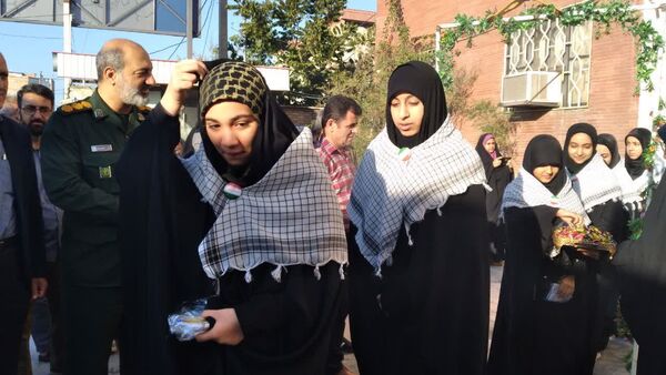 کاروان دانش‌آموزی راهیان نور از علی‌آباد کتول اعزام شد