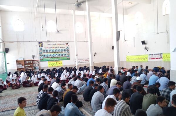 مراسم سوگواری شهادت دبیرکل حزب الله لبنان در مسجد النبی کوهنانی
