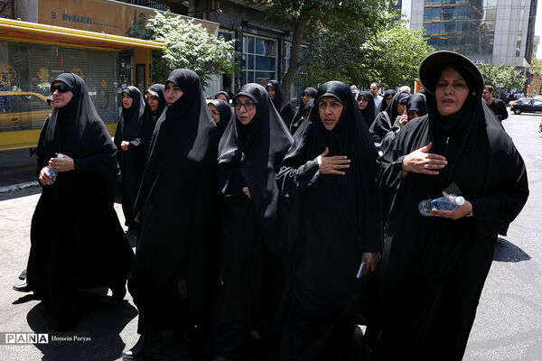 عزاداری کارکنان وزارت آموزش و پرورش همزمان با ششمین روز ماه محرم‌‌