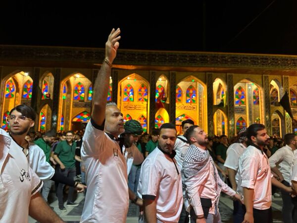 مراسم عزاداری شب تاسوعای حسینی در آمل