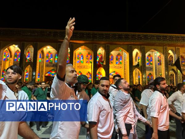 مراسم عزاداری شب تاسوعای حسینی در آمل