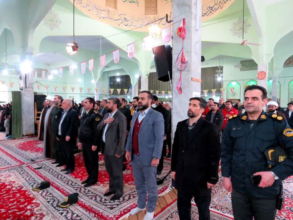 برگزاری یادواره شهدای انقلاب در مسجد سپاه بجنورد