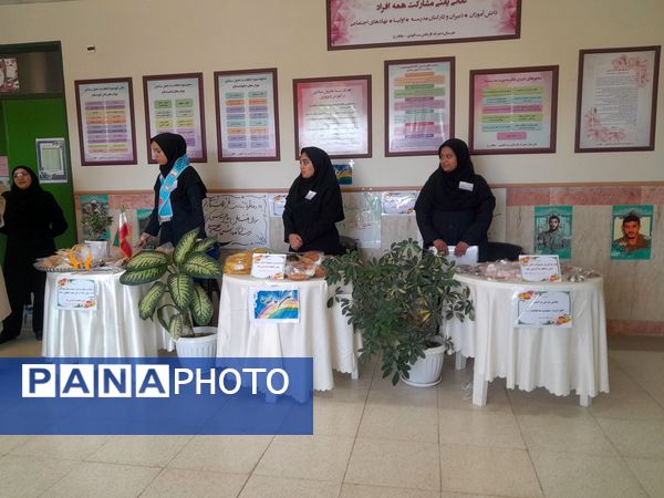 جشن عاطفه ها در هنرستان بنت الهدی صدر و دبستان حضرت آسیه (س) شهر رباط‌سنگ