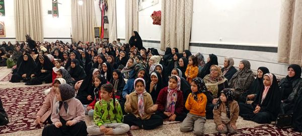 جشن باشکوه ولادت امام علی (ع) در روستای نقاب خلیل آباد