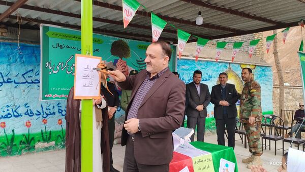 مراسم درختکاری در کلات 