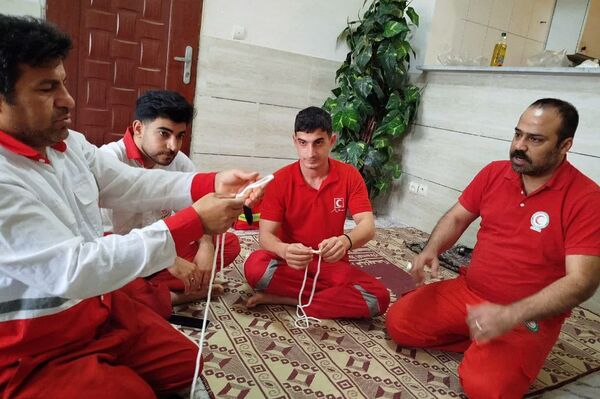 برگزاری دوره آموزشی امداد و نجات هلال احمر در آشخانه