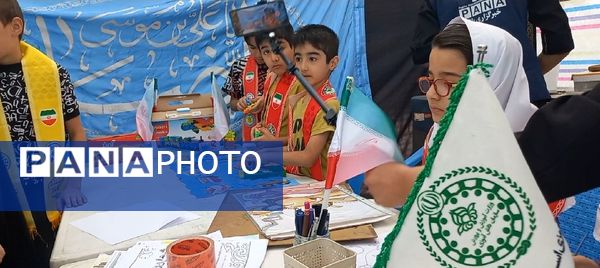 برپایی موکب سازمان دانش‌آموزی شهرستان فاروج