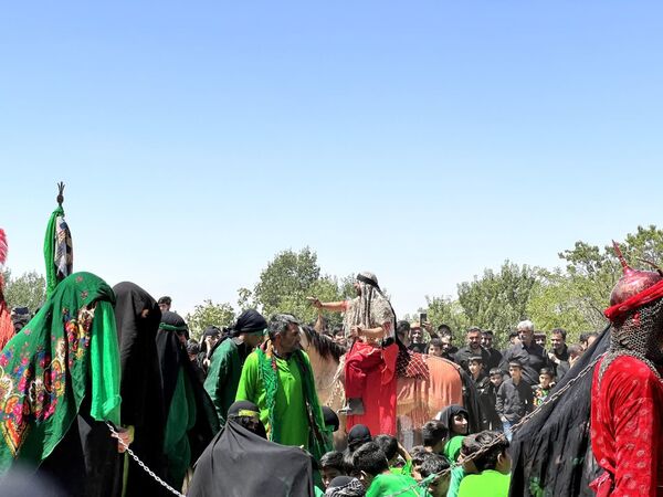 تعزیه خوانی در تیتکانلو شهرستان فاروج 