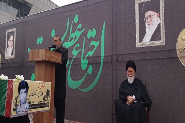 تشیع پیکر شهید مجید شخصی در مشهد