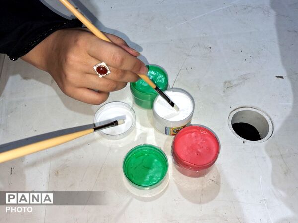 موکب فرهنگی دبیرستان نمونه وکیلی ۱۰ در حسینیه فضل 