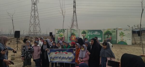 برگزاری مراسم روز درختکاری در شهرک وحدت شهرستان فردیس 