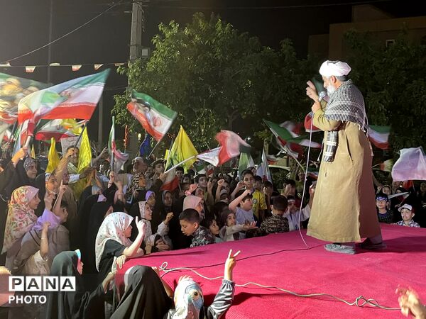 تجلی ایمان در دهه ولایت؛ اجتماع مردمی در قاسم‌آباد مشهد