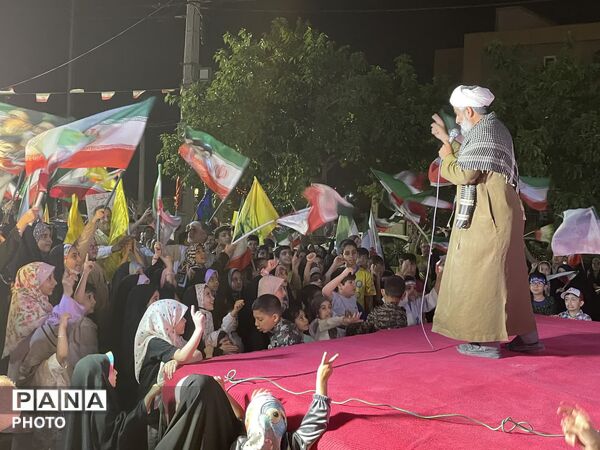 تجلی ایمان در دهه ولایت؛ اجتماع مردمی در قاسم‌آباد مشهد