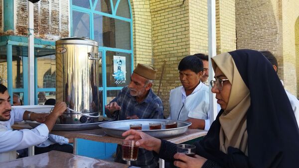 گذری بر چایخانه مسجد جامع نیشابور 