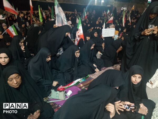 حضور مردم همیشه در صحنه حاضر شهرستان کهنوج و ایجاد حماسه‌ای دیگر 