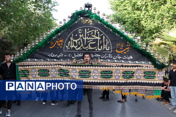 دسته عزاداری امام جعفر صادق (ع) در یزد