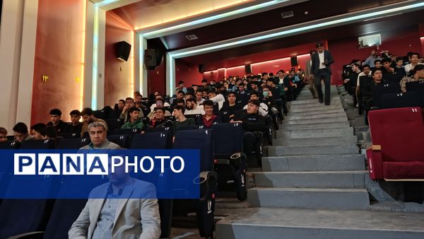 آیین نواخته شدن زنگ پدافند غیر عامل در ناحیه 7 مشهد