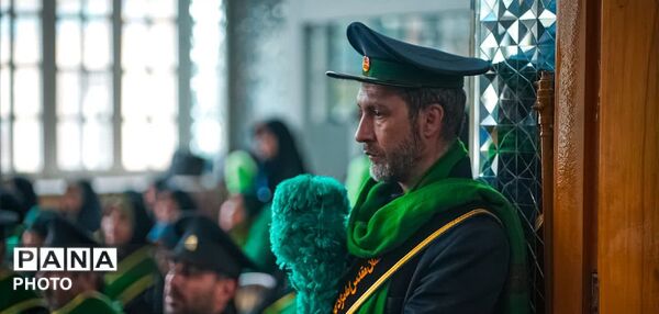 عطر گلاب و نور خدمت در آستان امامزادگان محمد و سکینه خاتون  در آستانه دهه کرامت