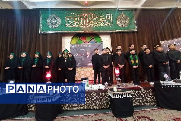 محفل انس با قرآن فرهنگیان و دانش آموزان خراسان رضوی در یادبود شهید جمهور