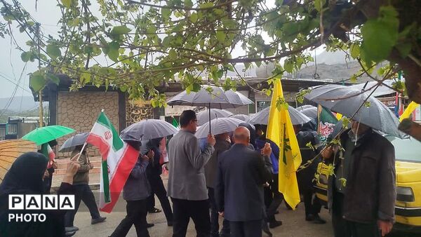 راهپمایی روز قدس در جاورده