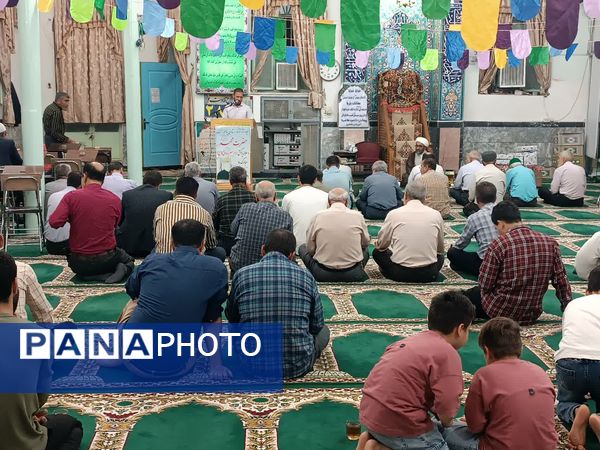 جشن میلاد حضرت محمد(ص) در مسجد صاحب الزمان آشخانه