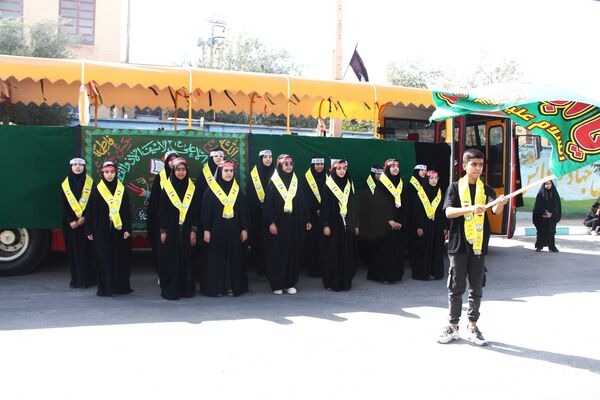 برپایی موکب عشاق الحسین در استان یزد