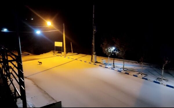 جلوه زمستانی طبیعت شهر بار نیشابور 