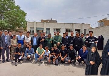 افتتاحیه طرح شهید عجمیان در دبستان پسرانه شهید قانعیان ناحیه ۵اصفهان 