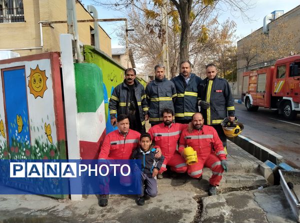 مانور سراسری زلزله در رضویه