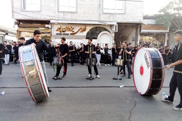 برگزاری مراسم «شاه حسین گویان» اربعین در شهرستان تکاب