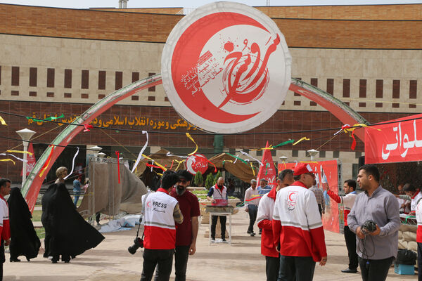 یادواره «سرو سرخ» گرامیداشت ۱۴۰ امدادگر شهید استان قم-1