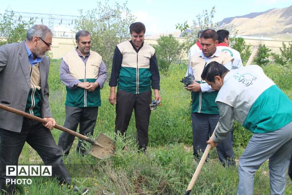 آیین درختکاری در سملقان