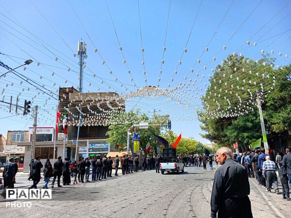 عزاداران باخرزی در سوگ یازدهمین امام شیعیان