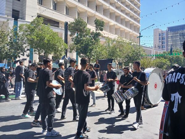 مشهدالرضا غرق ماتم شد