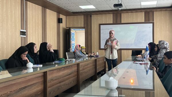 هفتمین جلسه کلاس‌های فن بیان خبرگزاری پانا آذربایجان شرقی