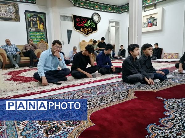 عزاداری نوجوانان کاشمری به یاد حضرت رقیه (س)