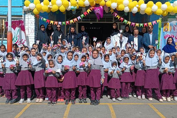 افتتاحیه طرح دندان شماره ۶ دانش‌آموزان دبستان حضرت زینب یک 
