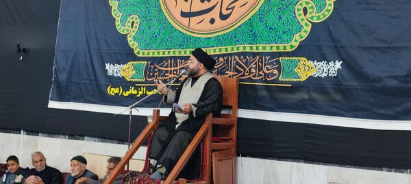 مراسم عزاداری ایام فاطمیه در شهرستان خلیل‌آباد
