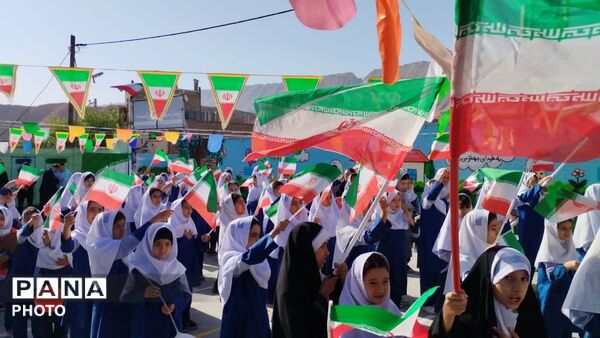 آیین نواختن زنگ مهر،ایثار و شهادت در شهرستان کلات
