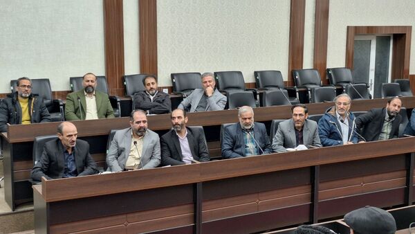 دیدار فرماندار تربت حیدریه با ذاکران عشق و اهل بیت