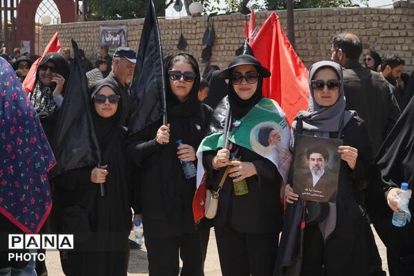 نظرآباد میزبان آیین پیاده‌روی جاماندگان اربعین حسینی 