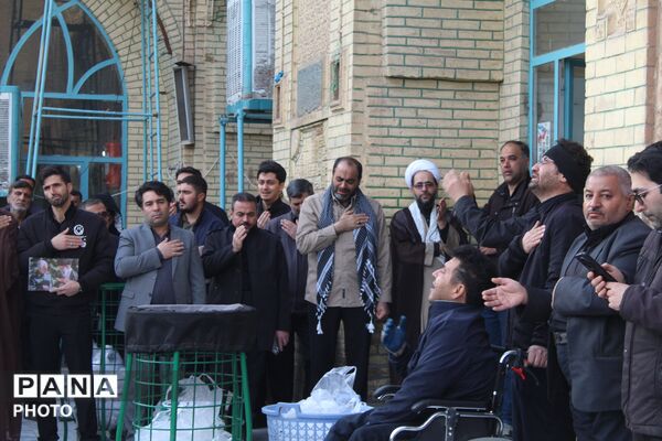 آیین سوگواری شهادت قائد امت در نیشابور 
